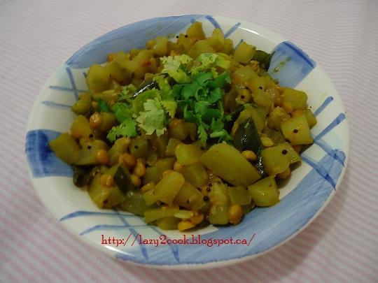 Dudhi Bhoplyachi Bhaji | Bottle gourd Vegetable