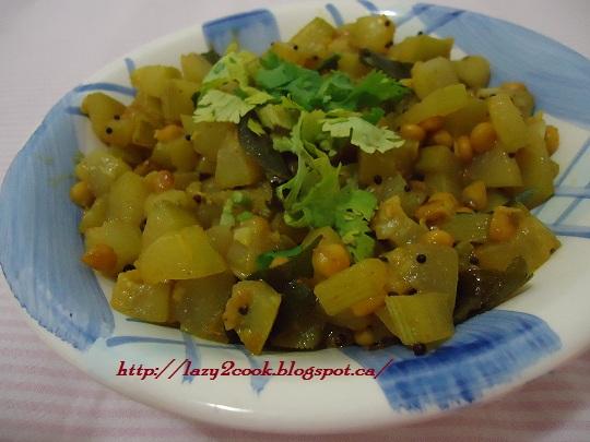 Dudhi Bhoplyachi Bhaji | Bottle gourd Vegetable