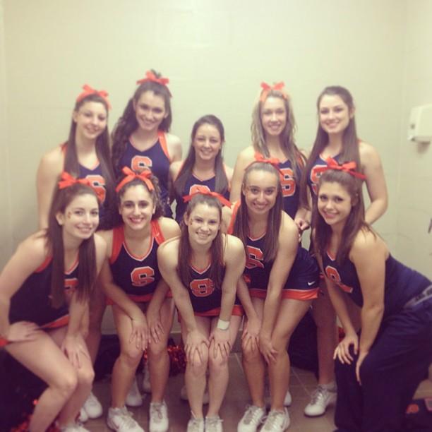 Syracuse Cheerleaders Make Orange Sexy