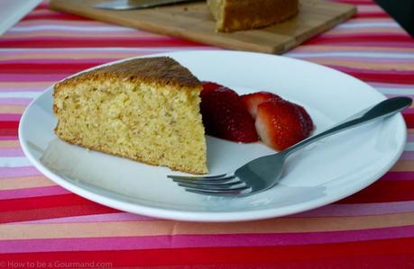 Italian Hazelnut Sponge made with Olive Oil