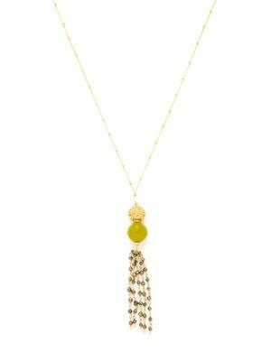 Tassel Necklace, tassel jewelry trend 2013, Alanna Bess jewelry
