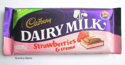 Cadbury Dairy Milk Strawberries & Creme