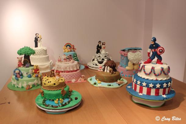 PME Course 1 Final Cakes