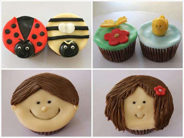 Fondant Cupcakes