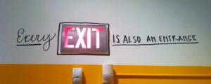 exit