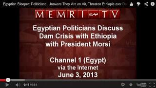 Hot mic catches Egyptian president and cabinet plotting against Israel, America, and Ethiopia