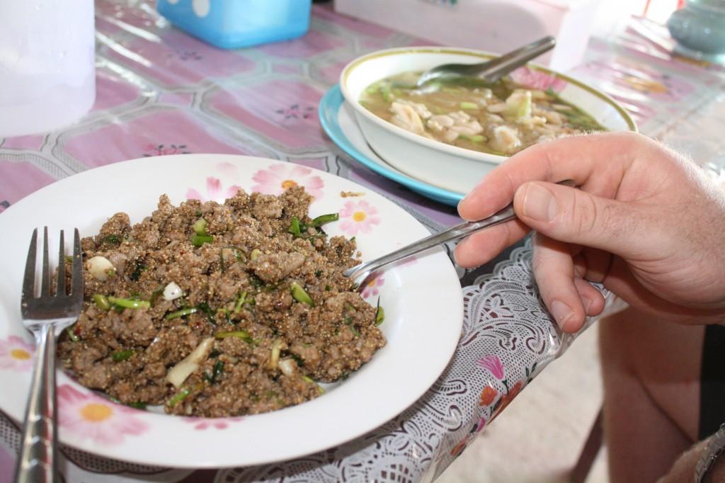 larb gai thai mince meat salad koh lanta