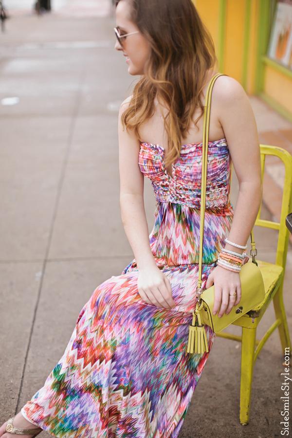 Zig Zag Maxi Dress