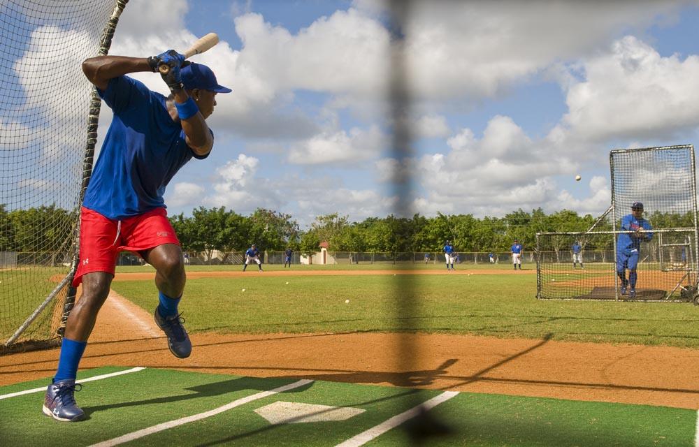 No reason for foul balls during BP