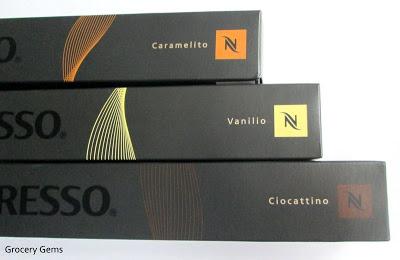 Odds Gooey himmel Nespresso Caramelito, Vanilio & Ciocattino Review - New Variations for 2013  - Paperblog