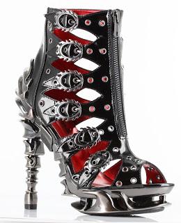 Shoe of the Day | Hades Crimson Ankle Boot
