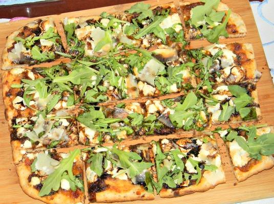 BLT Jam Flat Bread Pizza - Honey Board Recipe Redux Sponsored Recipe Contest