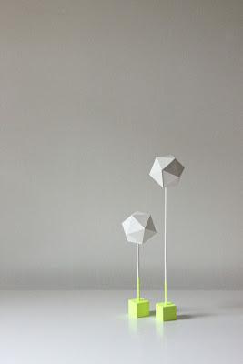 paper fix | geometric paper sculptures