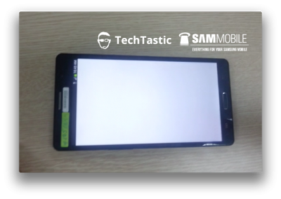 Samsung Galaxy Note III Prototype Device Leaked