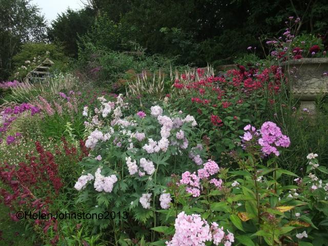 Long border at Wollerton