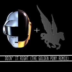 Daft Punk ft.Panda Bear Doin It Right The Golden Pony Remix 300x300 Daft Punk ft. Panda Bear   Doin It Right (The Golden Pony Remix)