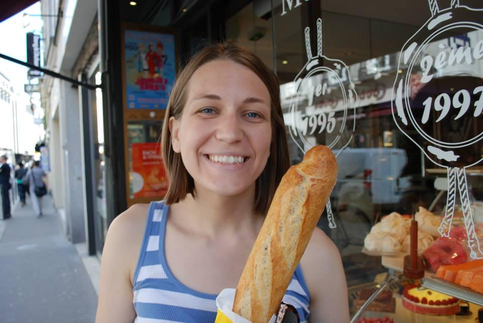 Baguette in Paris - 1.15 Euro