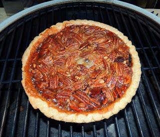 Grilled Pecan Pie for Dad's Day