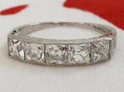 Jewel Week Tiffany Deco French-Cut Diamond Ring