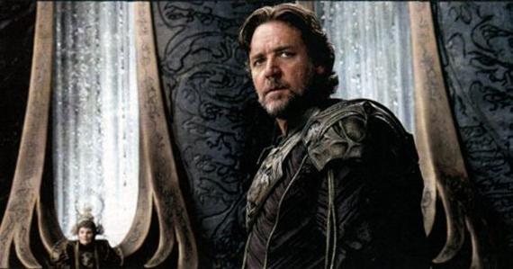 Russell Crowe's Jor-El had a meatier role than anticipated in the movie, and it was welcomed