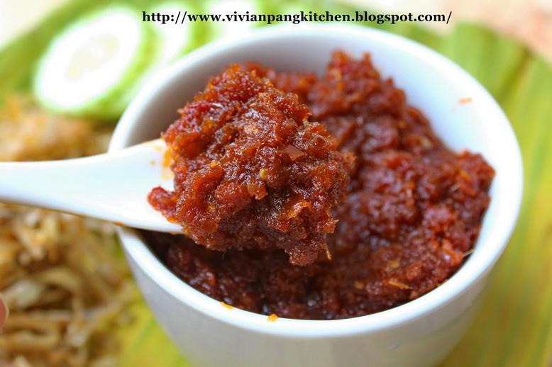 Sweet Sambal with Gula Melaka