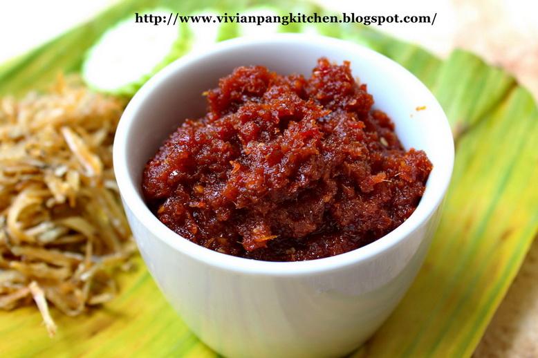 Sweet Sambal with Gula Melaka