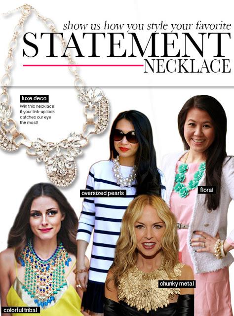 Make a Statement With Your Necklace That is..