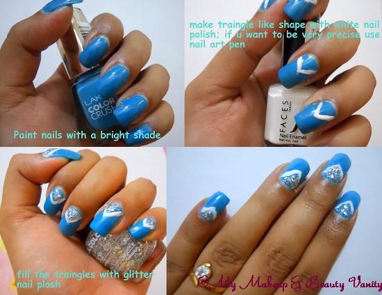 gatsby inspired nail art tutorial+easy nail art+nail art+nail art tutorial+nail+art+gatsby