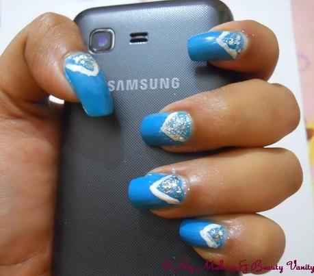 Easy Gatsby Inspired Nail Art Tutorial gatsby inspired nail art tutorial+easy nail art+nail art+nail art tutorial+nail+art+tutorial