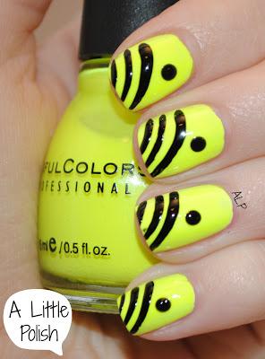 The Nail Challenge Collaborative Presents - Neons - Week 3