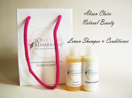 Alison Claire Natural Beauty - Lemon Shampoo & Conditioner