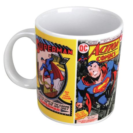 Superman Vintage Comic Covers Mug Preview