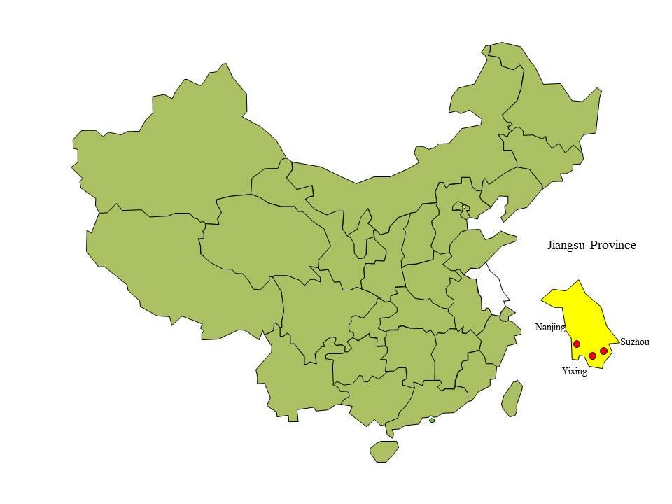 Tea Producing Provinces- Jiangsu