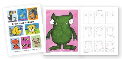 NEW! Draw More Animals Book