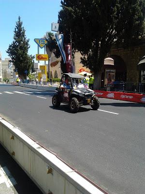 Formula One Jerusalem Peace Road Show (video and photo blog)