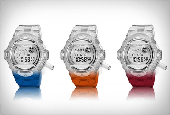 Ciroc x Casio G Shock breathalyzer watches