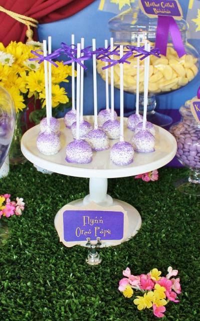 A Tangled Themed Party by The Sweet Cart