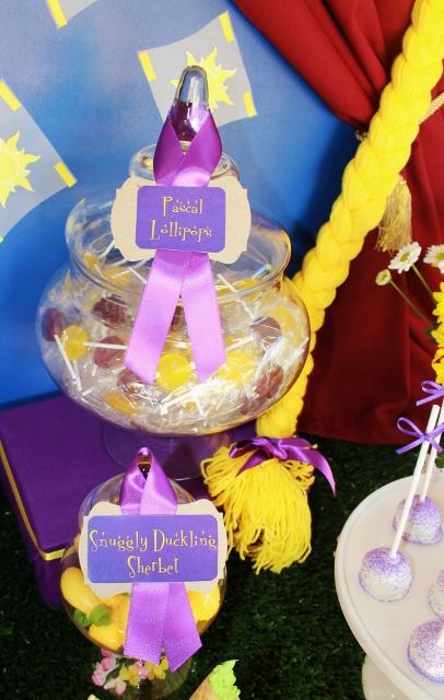 A Tangled Themed Party by The Sweet Cart