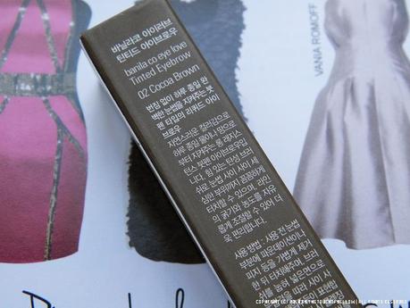REVIEW | Banila co. Eye Love Tinted Eyebrow 02 Cocoa Brown