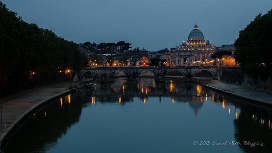 Picture-postcard views of Castel Sant'Angelo