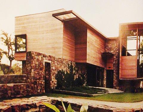 Modern contemporary wooden house in South Carolina