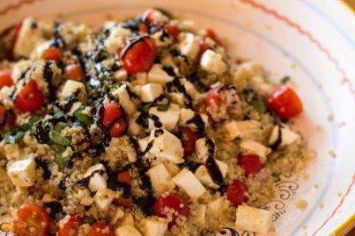 Quinoa Caprese Salad
