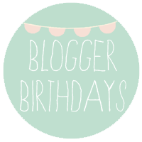 Blogger Birthdays