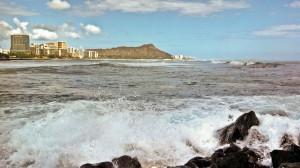 Waikiki from Ala Moana, Honolulu