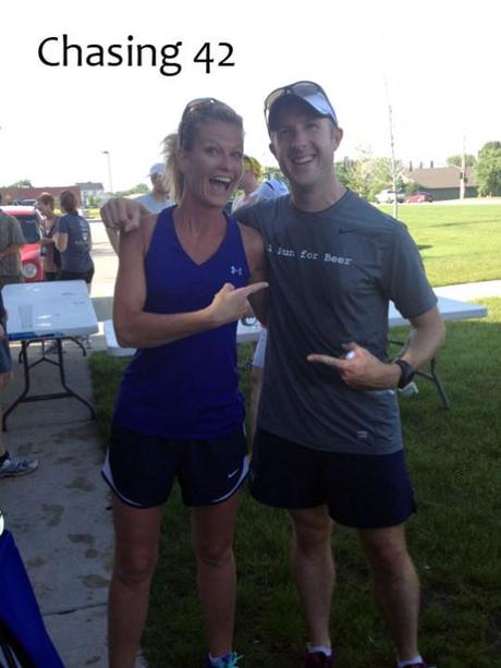 All smiles at the finish! 