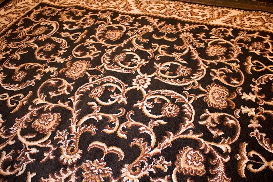 Close up of new rug, Looks great!