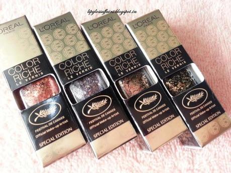 ♥ L'Oreal Paris Festival De Cannes Special Edition Nail Polishes ♥