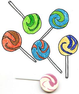 Lollipop Drawings