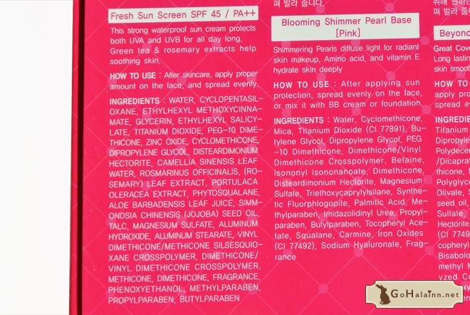 Lioele Fresh Sun Screen Review