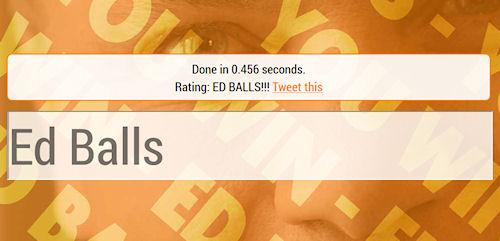 Ed Balls Teaches Typing